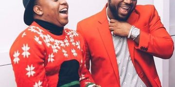 Watch: Cassper Nyovest gifts bestie, Carpomore a new Samsung phone